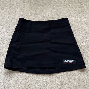 Unif Black Miniskirt